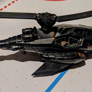 Batman Begins Helicopter - Blades Spin  DC Comics 2005 Batcopter